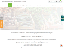 Tablet Screenshot of freshlocal.com.au